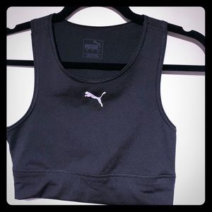 high neck puma sports bra